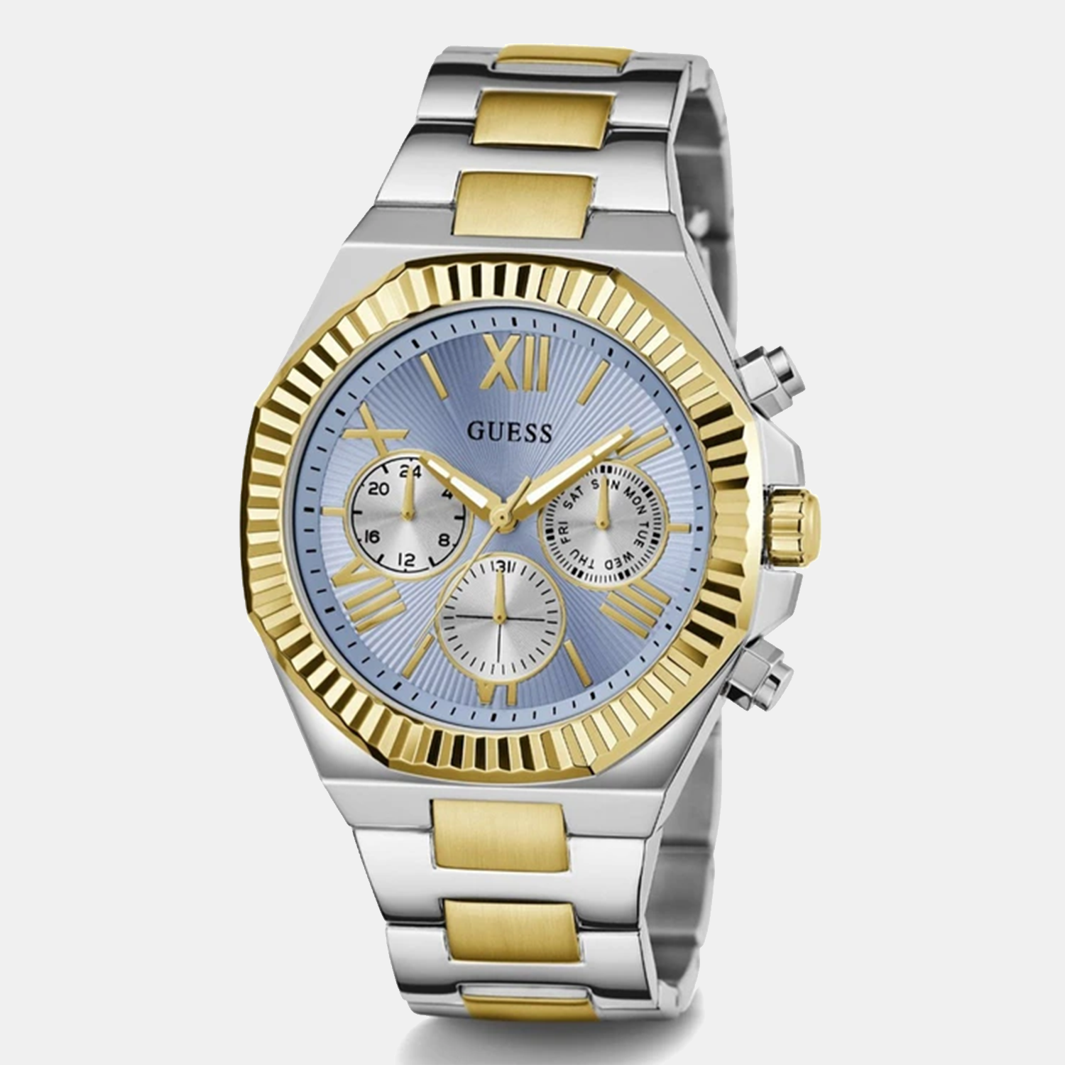 Guess Stainless Steel Blue watch
