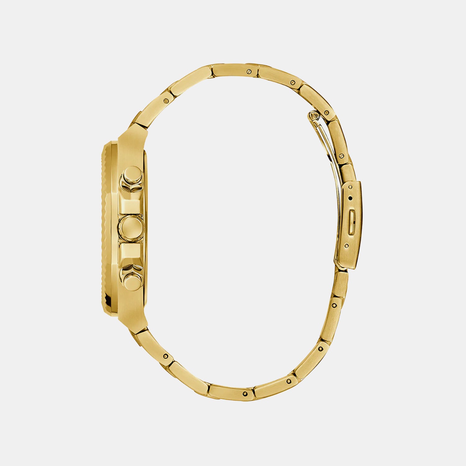 Men Quartz Blue Dial Analog Stainless Steel Watch GW0703G6