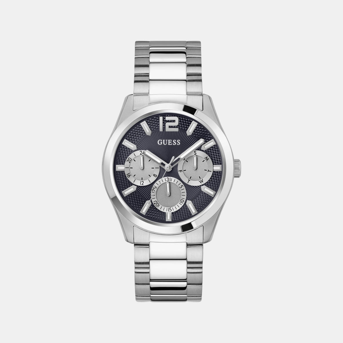 Gd Zen Men Quartz Blue Dial Multi-Function Stainless Steel Watch Gw0707G1