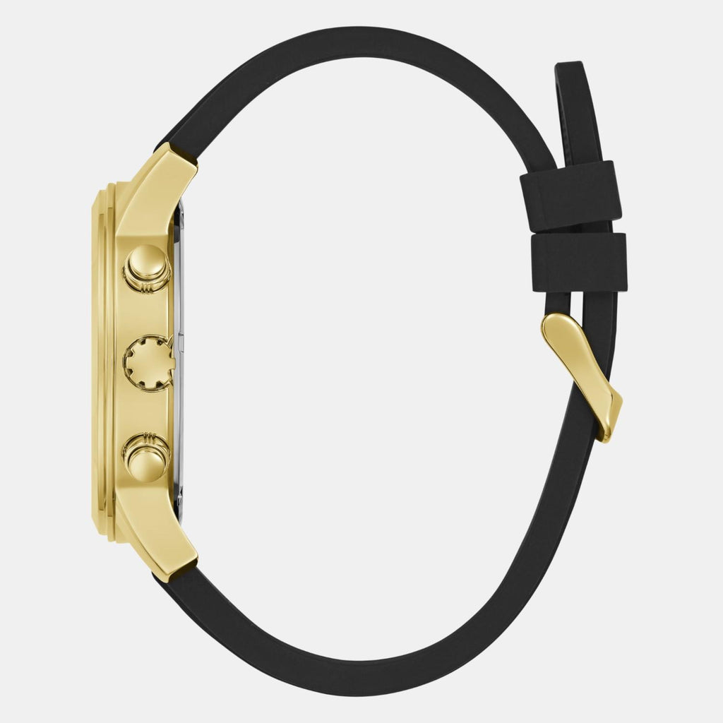 Sport Men Quartz Green Dial Multi-Function Silicone Watch GW0708G2