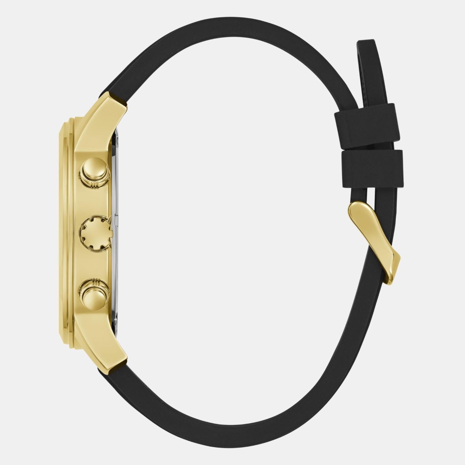 Sport Men Quartz Green Dial Multi-Function Silicone Watch GW0708G2