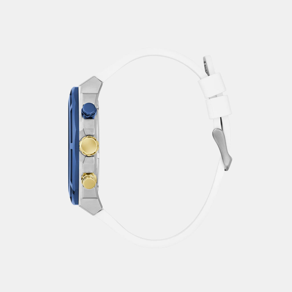 Guess Stainless Steel Round watch