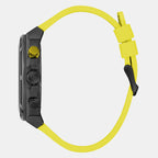 Sport Men Quartz Black Dial Multi-Function Silicone Watch GW0713G2