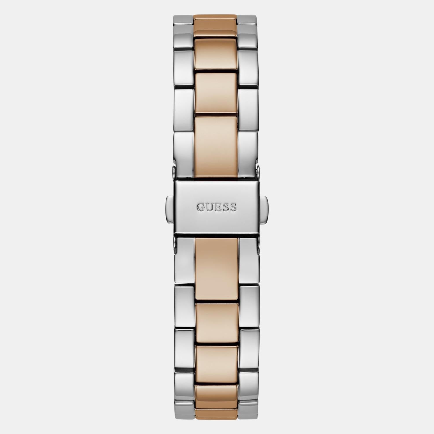 Sport Women Quartz Red Dial Multi-Function Stainless Steel Watch GW0723L2