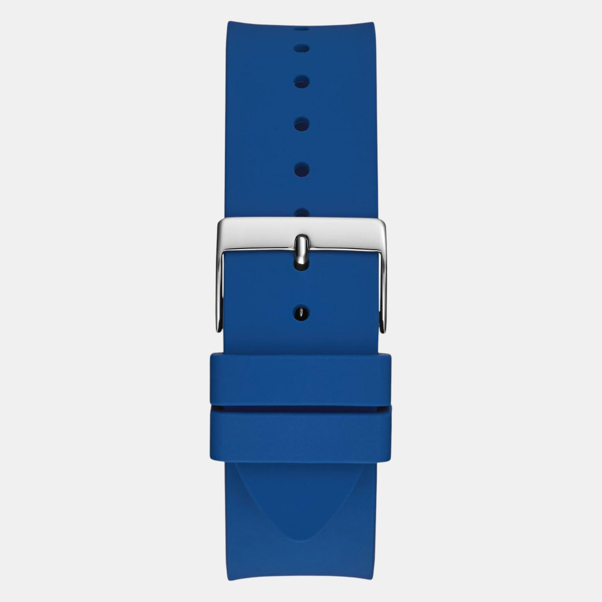 Trend Men Quartz Blue Dial Analog Silicone Watch GW0726G1