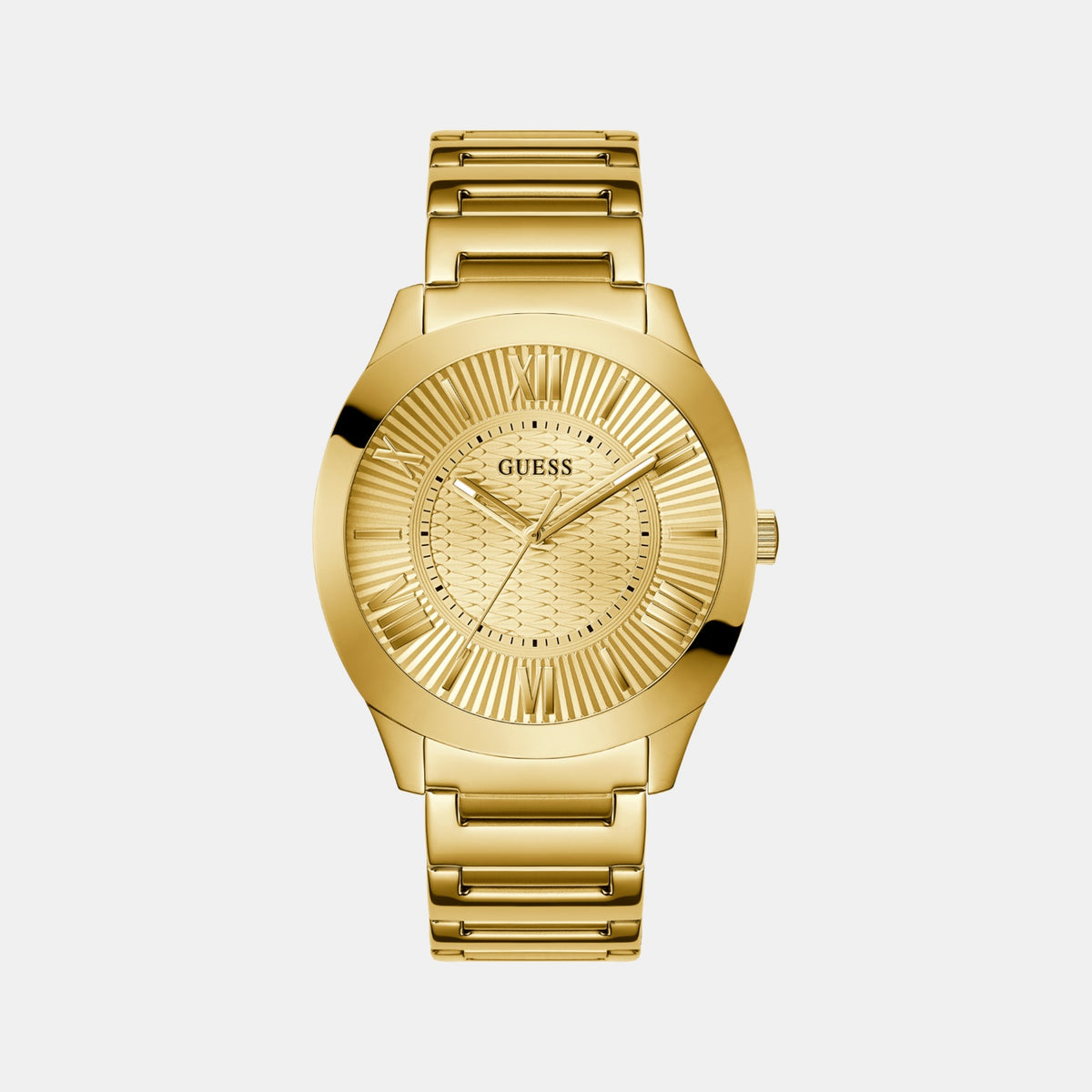Gd Architect Men Quartz Champagne Dial Analog Stainless Steel Watch Gw0727G1