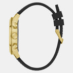 Sport Men Quartz Black Dial Multi-Function Silicone Watch GW0729G2