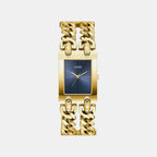 Women Quartz Blue Dial Analog Stainless Steel Watch GW0740L3