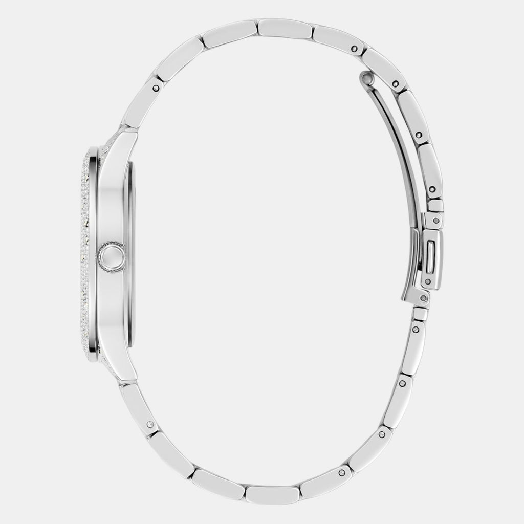 Guess Stainless Steel Round watch