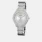 Trend Women Quartz Silver Dial Analog Recycled Steel Watch GW0746L1