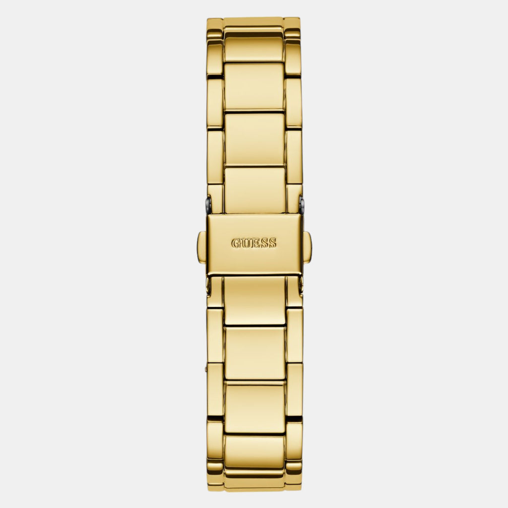 Guess Recycled Steel Champagne watch