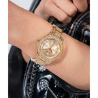 Guess Round Quartz Analog Women watch