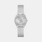 Trend Women Quartz Silver Dial Analog Mesh Watch GW0748L1