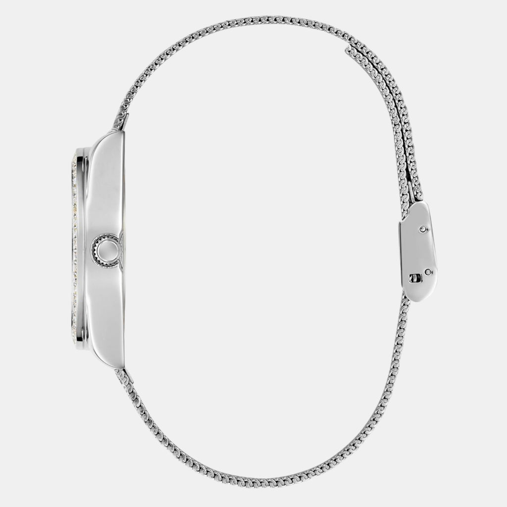 Guess Stainless Steel Round watch