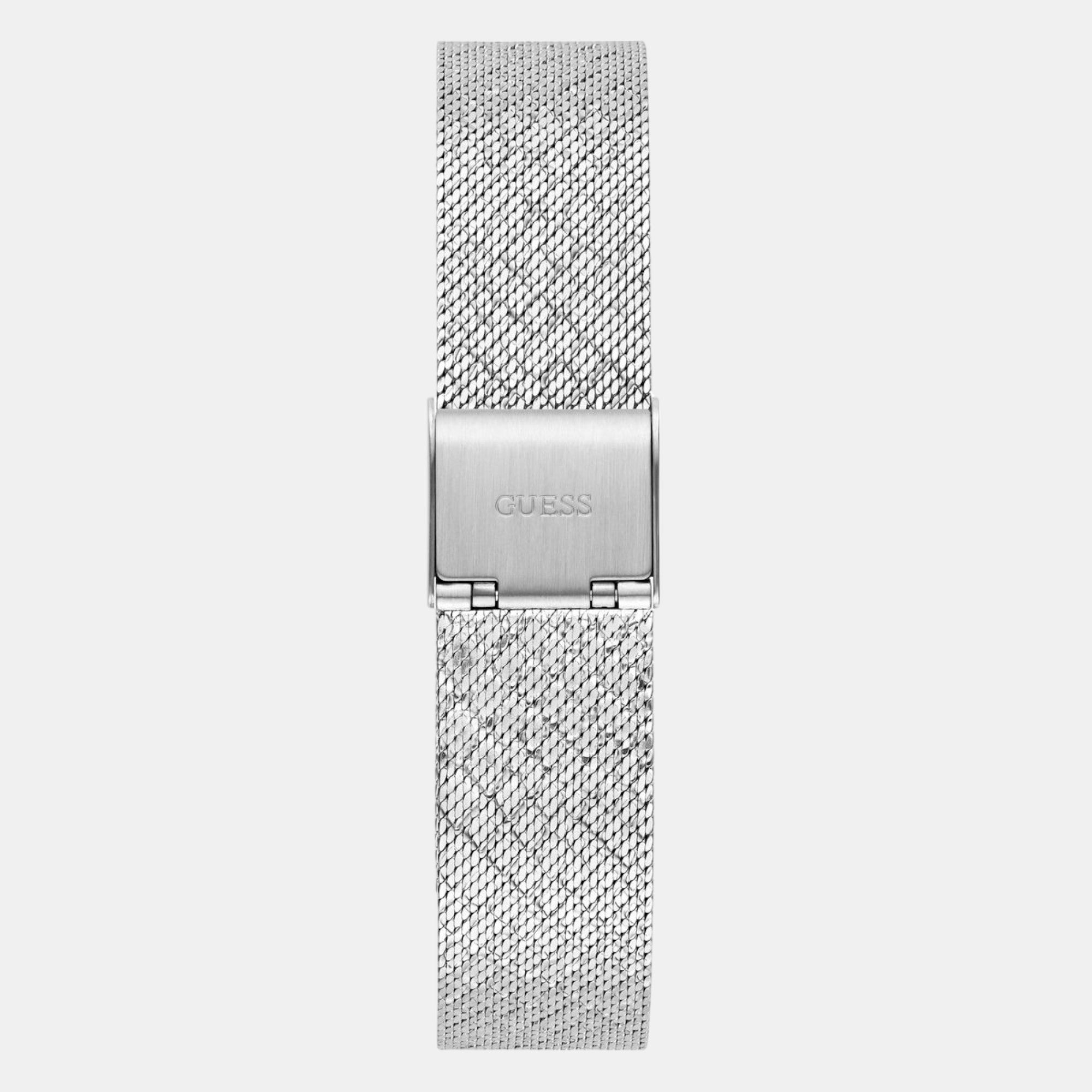 Guess Mesh Silver watch