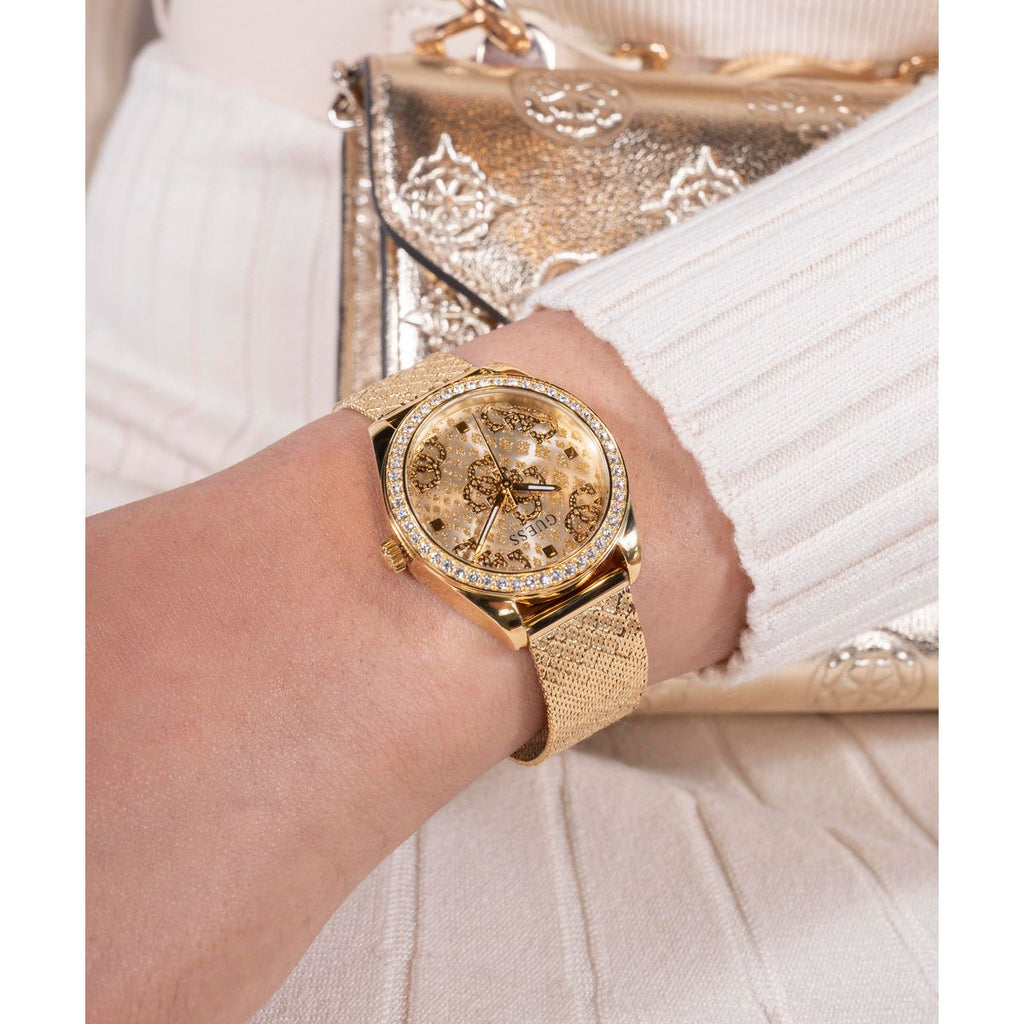 Guess 32 mm Gold Quartz watch