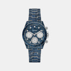 Gt Indigo Women Quartz Blue Dial Analog Stainless Steel GW0750L1