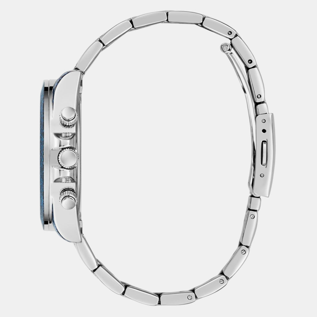 Guess Stainless Steel Round watch