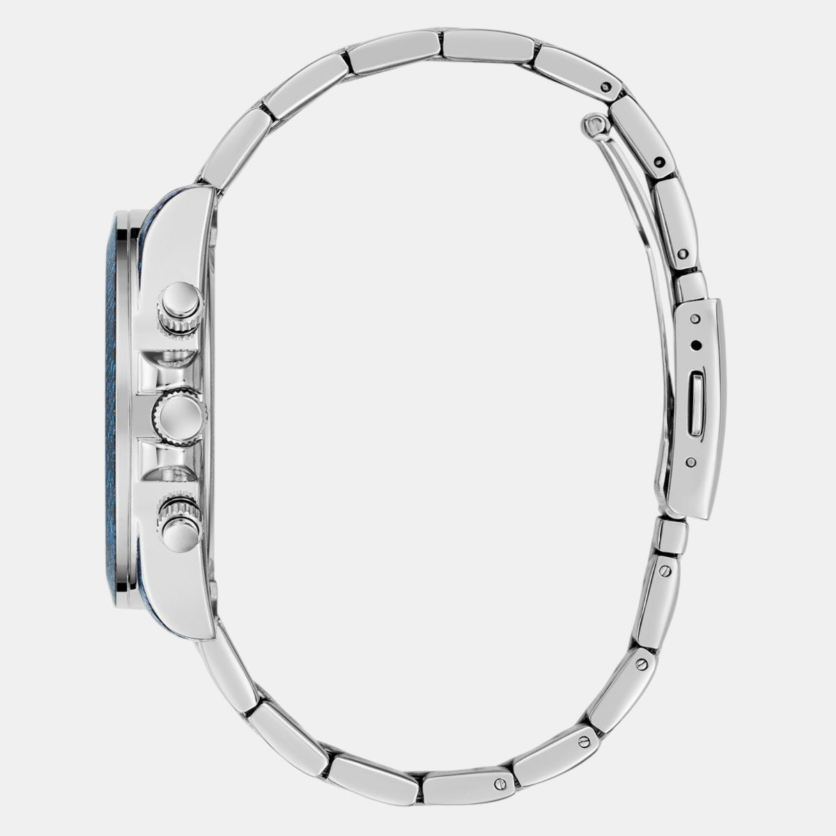 Guess Stainless Steel Round watch