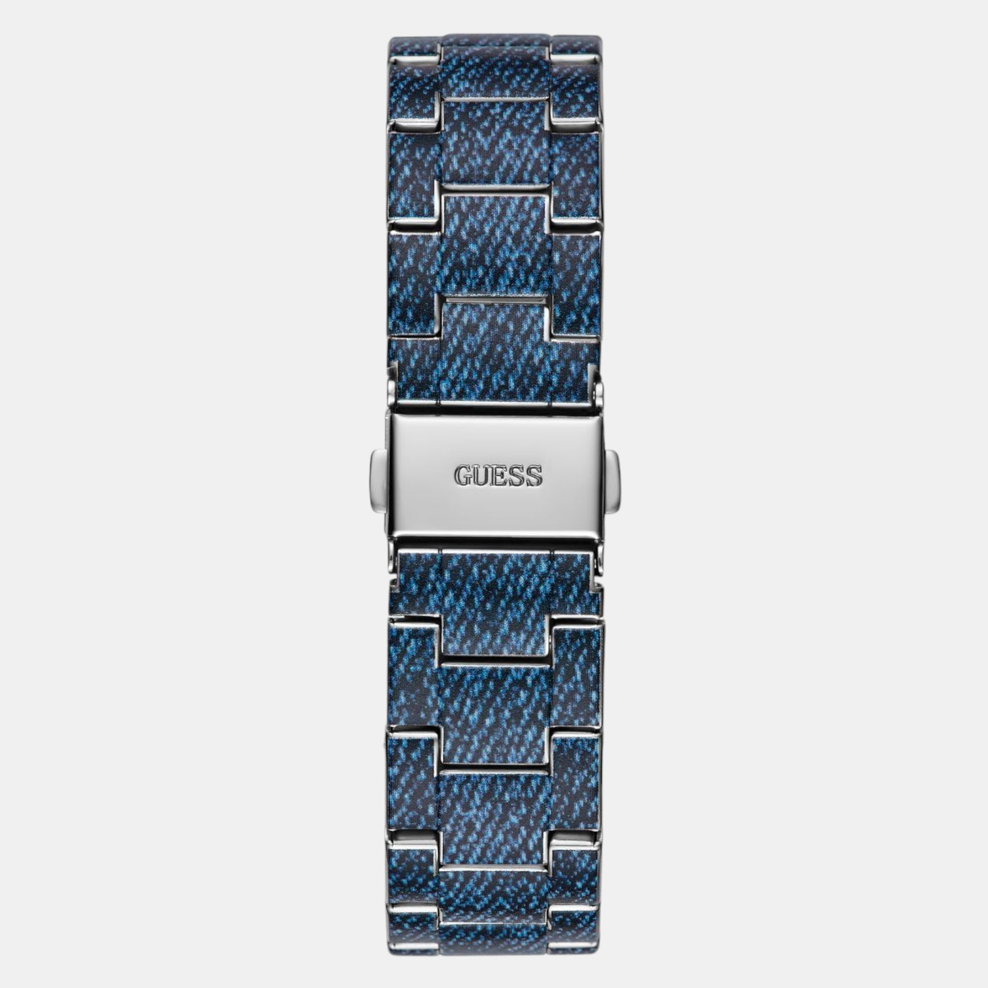 Guess Recycled Steel Blue watch