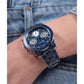 Trend Women Quartz Blue Dial Chronograph Recycled Steel Watch GW0750L1