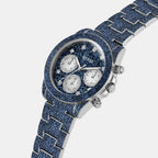 Guess Women Round Blue watch