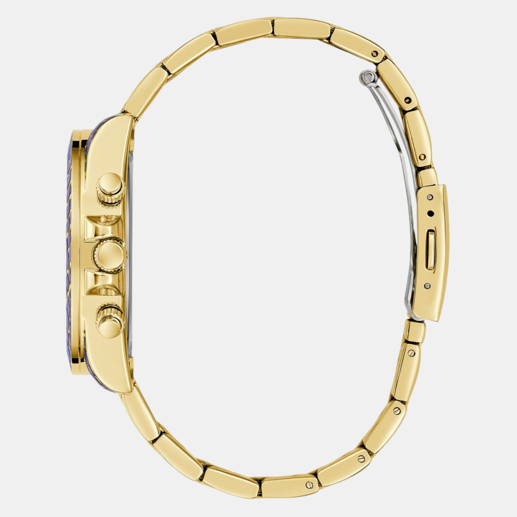 Guess Stainless Steel Round watch