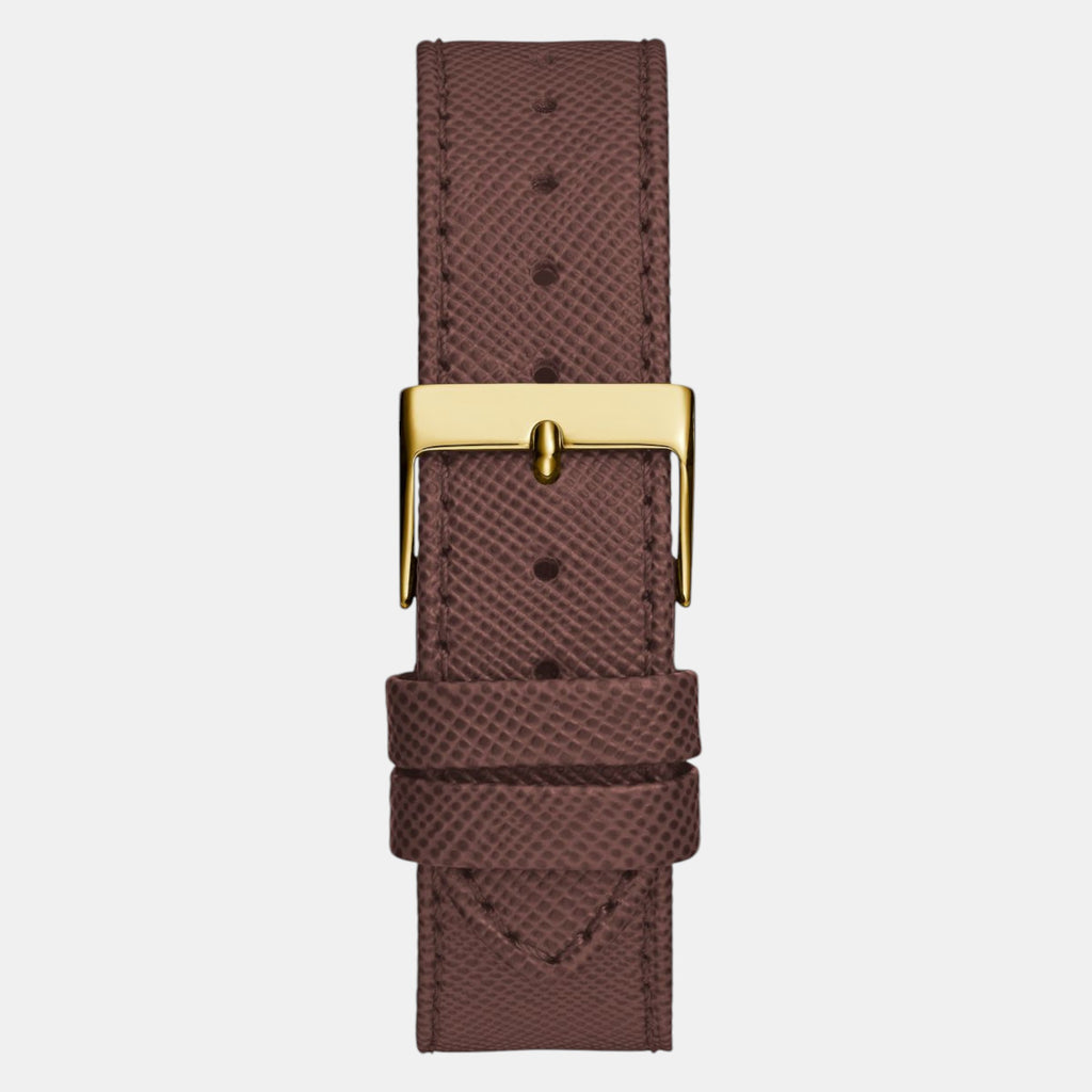 Guess Leather Brown watch