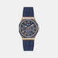 Trend Women Quartz Blue Dial Multi-Function Denim Watch GW0753L5