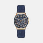 Guess Square Blue Multi-Function watch