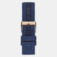 Trend Women Quartz Blue Dial Multi-Function Denim Watch GW0753L5