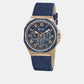 Trend Women Quartz Blue Dial Multi-Function Denim Watch GW0753L5