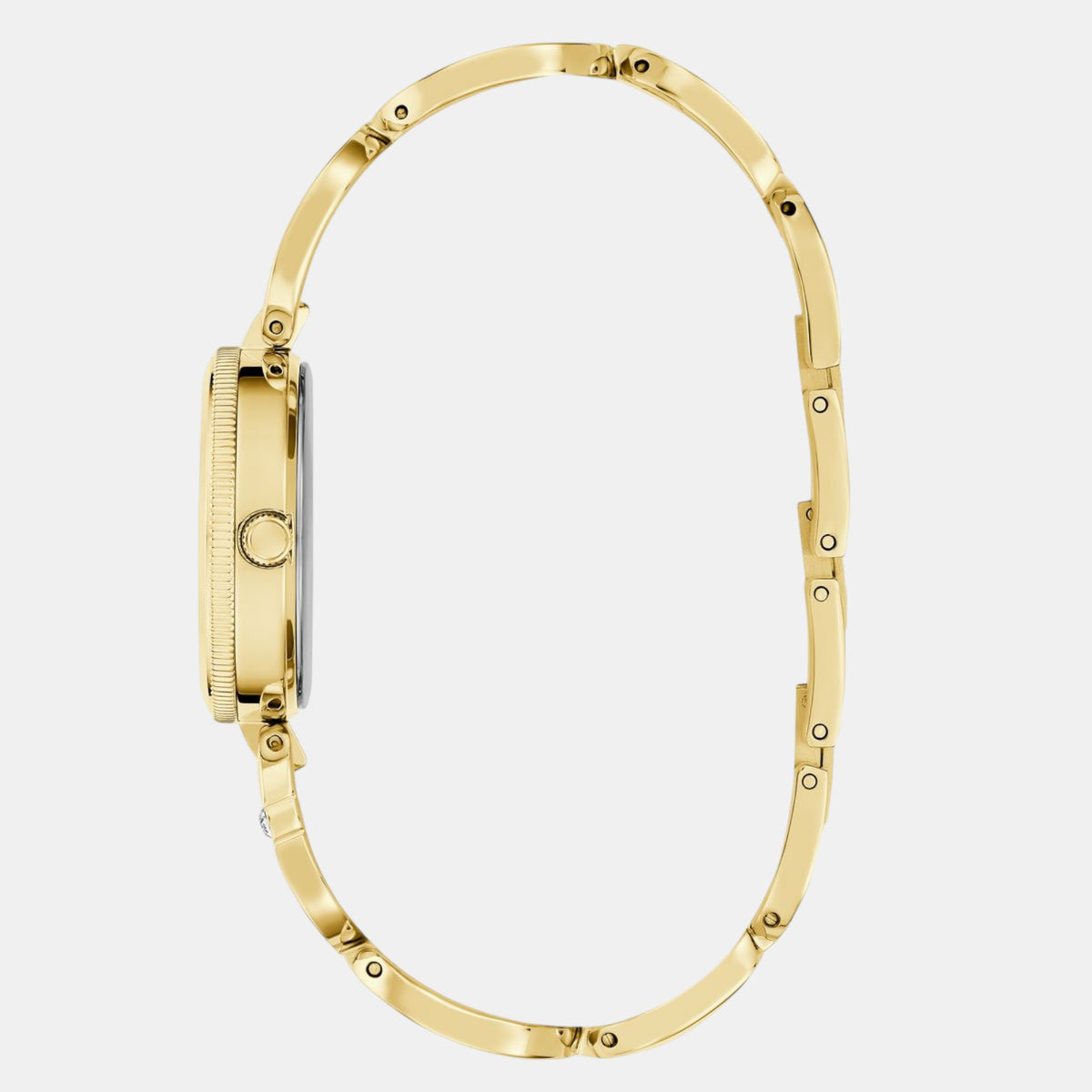 Guess Recycled Steel Champagne watch