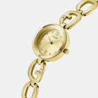 Guess Stainless Steel Round watch