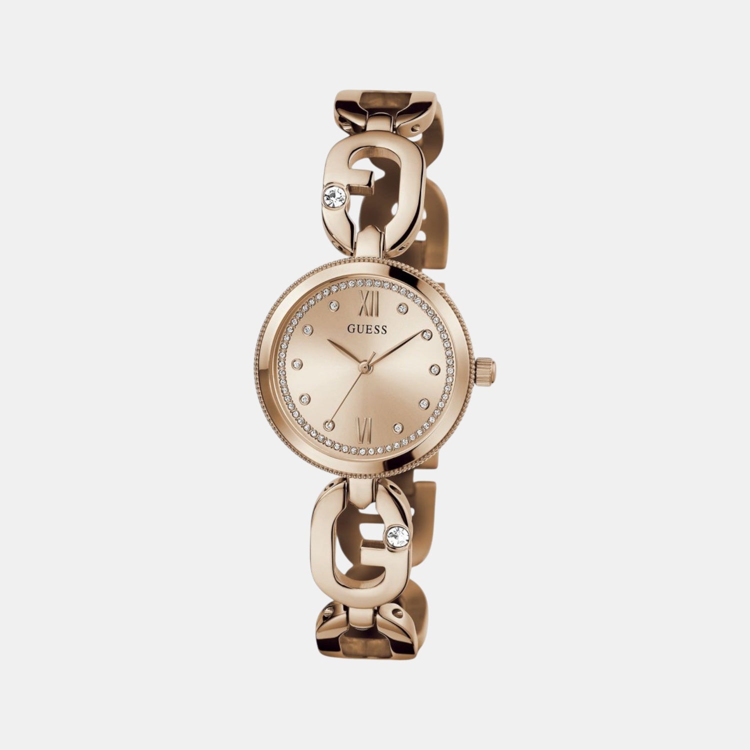 empower Women Quartz Rose Gold Dial Analog Stainless Steel Watch GW0759L3