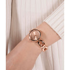 empower Women Quartz Rose Gold Dial Analog Stainless Steel Watch GW0759L3