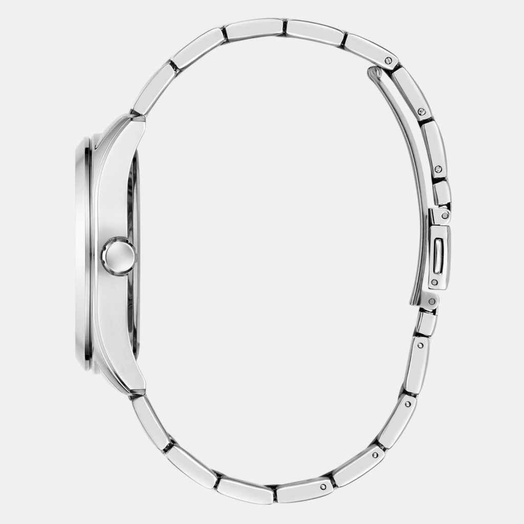 Guess Stainless Steel Round watch