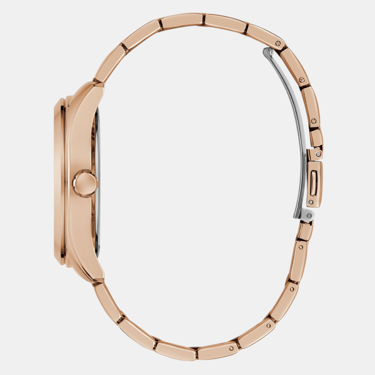 Guess Stainless Steel Round watch