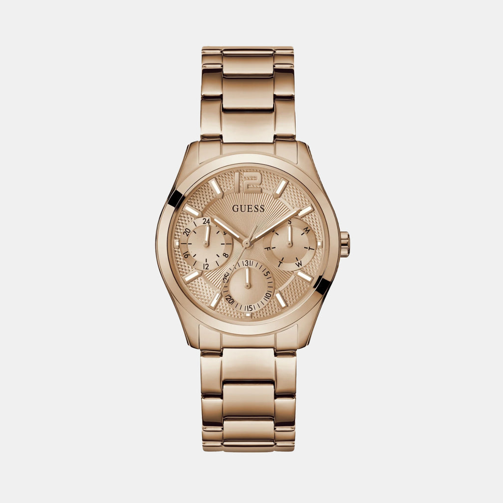 Gd Zoe Women Quartz Rose Gold Dial Analog Stainless Steel GW0760L3