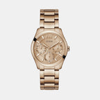 Gd Zoe Women Quartz Rose Gold Dial Analog Stainless Steel GW0760L3