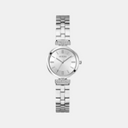 Guess Round Silver Analog watch