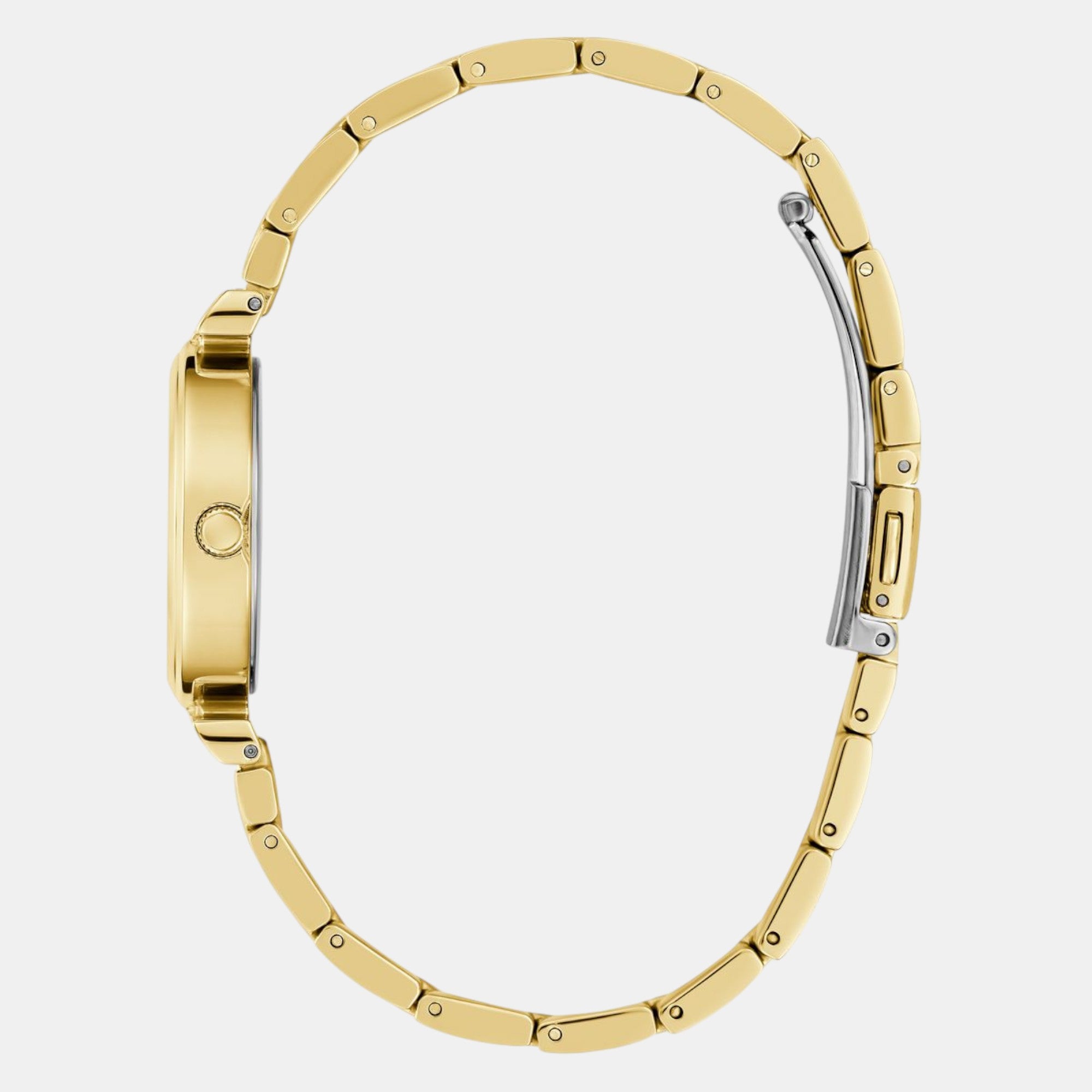 Guess Stainless Steel Round watch