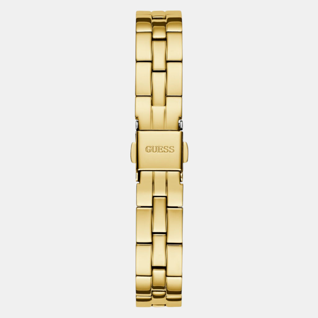 Guess Recycled Steel Champagne watch