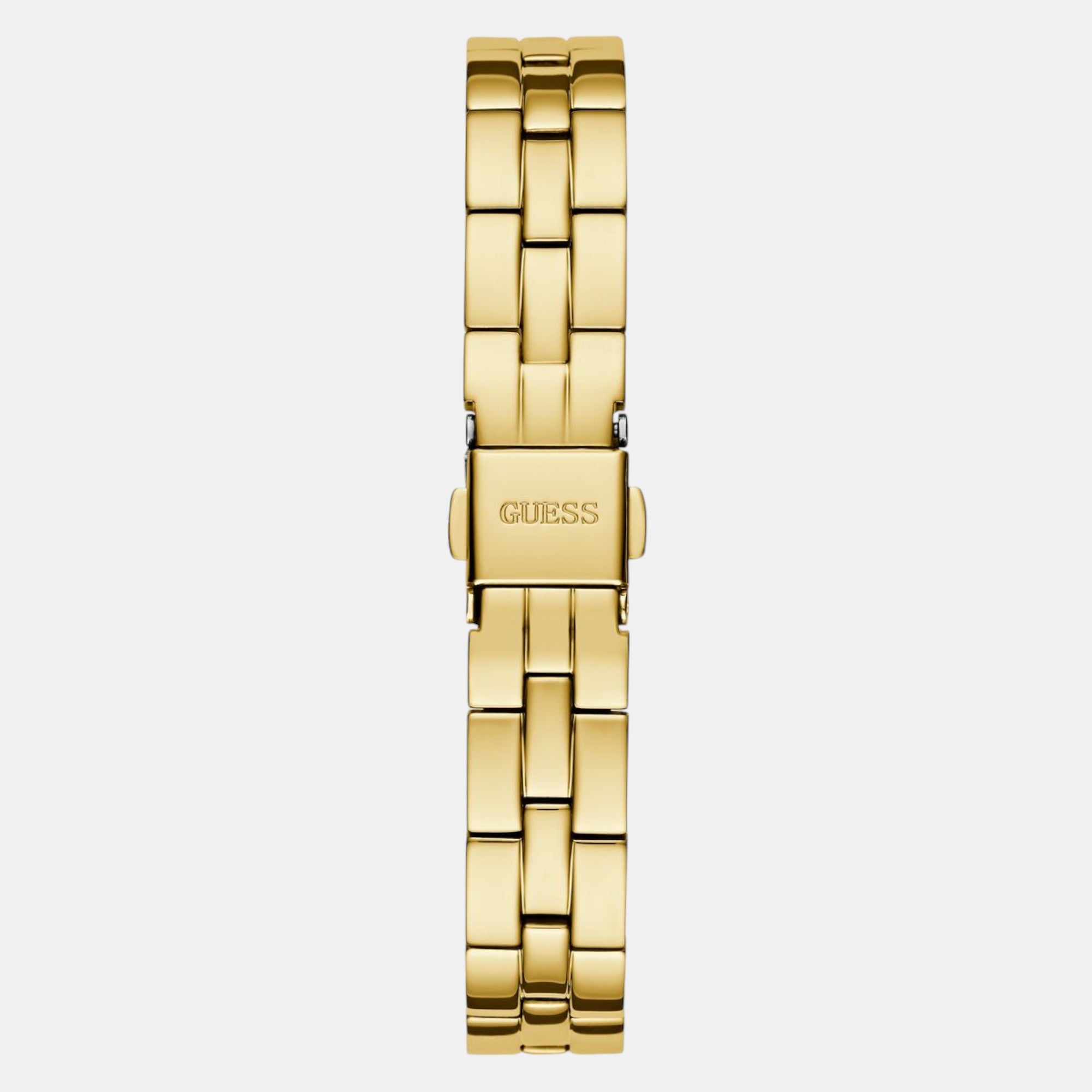 Guess Recycled Steel Champagne watch