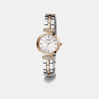 Array Women Quartz Silver Dial Analog Stainless Steel Watch GW0762L4