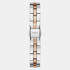 Array Women Quartz Silver Dial Analog Stainless Steel Watch GW0762L4