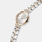 Guess Women Round Silver watch