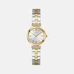 Array Women Quartz Silver Dial Analog Stainless Steel Watch GW0762L5