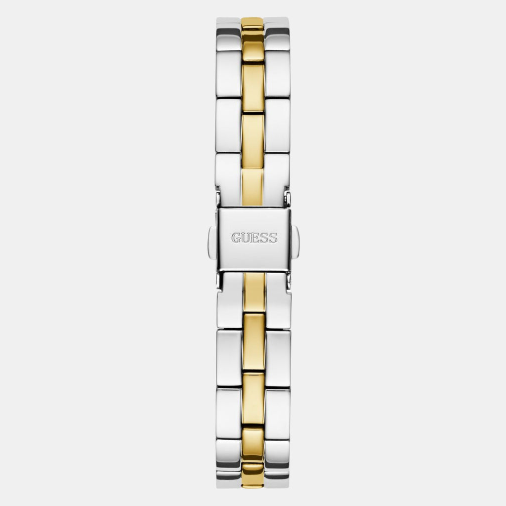 Guess Stainless Steel Round watch