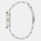 Dress Women Quartz Silver Dial Analog Stainless Steel Watch GW0765L1